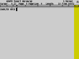 Running screen