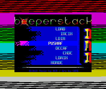 Running screen