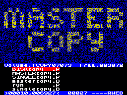 Running screen