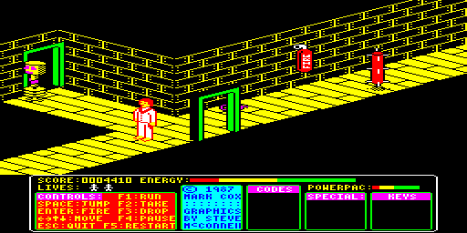 Running screen