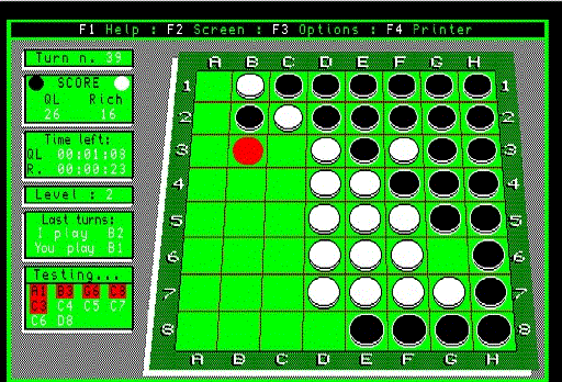 Running screen