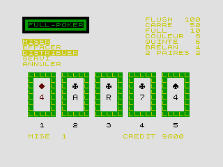 Running screen