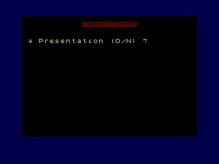 Running screen