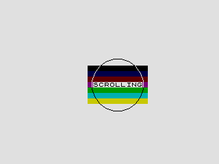 Running screen