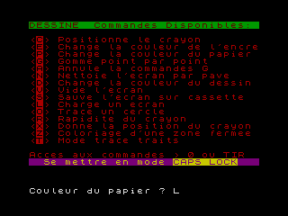 Running screen