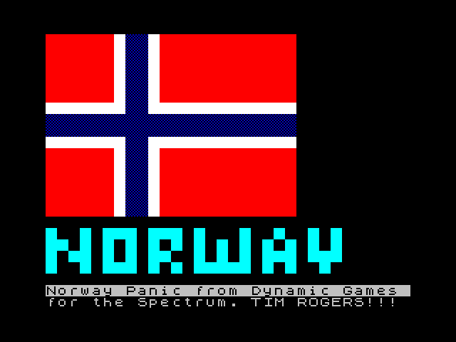 Opening screen