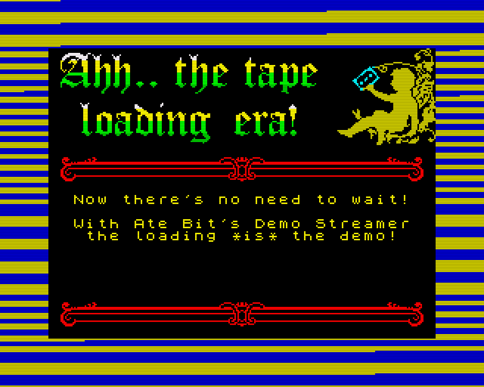 Opening screen