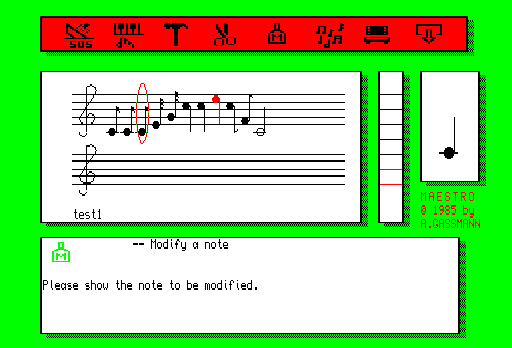 Running screen